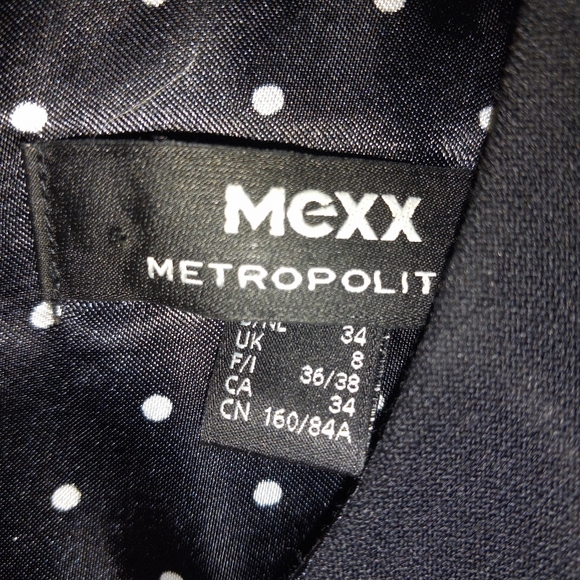 Mexx Little Black Dress With Pockets - Picture 2 of 6